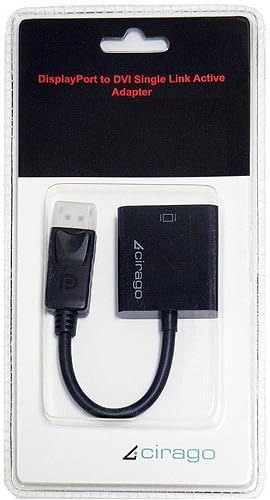 Cirago DisplayPort to DVI Single Link Active Adap