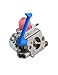 MOTOKU 128CD 128LD Carburetor Air Filter Tool Fuel Line Filter Carb Tune-up Kit For Husqvarna Trimmer Weed eater Wacker Edger 28cc 124L 125L 125LDX 128C 128L 128R for Poulan Replaces for Zama C1Q-W40A