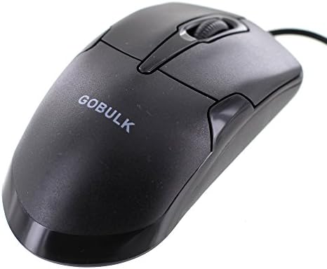 8 Quantity - goBulk USB Optical Wired Computer Mouse for Schools