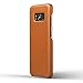 Mujjo Full Leather Case for Samsung Galaxy S8 | Premium Genuine Leather, Natural Aging Effect | Super Slim, Leather Wrapped, Wireless Charging (Tan)