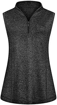 Viracy Women’s Zip Up Golf Workout Tank Tops Sleeveless Quick Dry Athletic Polo Shirts Viracy Women’s Zip Up Golf Workout Tank Tops Sleeveless Quick Dry Athletic Polo Shirts