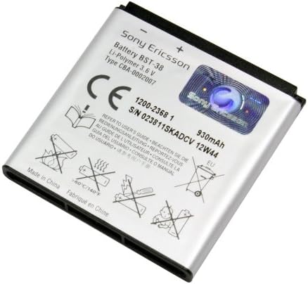 Yanwein 3.7V 930mAh Replacement Mobile Phone Battery BST-38 For Sony Ericsson 995 W580C K850 W980 E10 C905 U20I