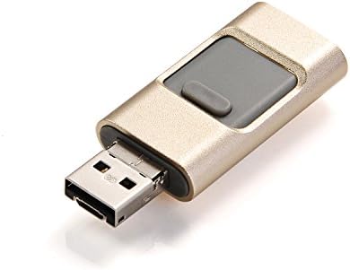 QWDZH [iOS9 Compatible] Mobile USB Flash Drive with Lightning Connector for iPad 4/Air/Mini, iPod Touch 5, iPhone 5 5S 5C 6 6 Plus,Android system 64G
