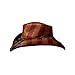 Peter Grimm Vintage Drifter Cowboy Hat - USA, American Flag, Patriotic, America
