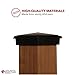 4x4 Post Cap | Black New England Pyramid Style Slim Profile Square Top for Outdoor Fences, Mailboxes and Decks, by Atlanta Post Caps