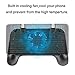 Diswoe PUBG Mobile Controller, Mobile Game Controller L1R1 Mobile Trigger Joystick for PUBG Fortnite Games with Cooling Fan and 2000mAh Power Bank for iOS and Androidthumb 1