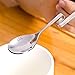 Xstore 5 Pcs Coffee Spoons, Stainless Steel Bending Hanging Creative Coffee Spoons Dessert Spoons Tea Coffee Scoops