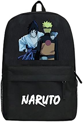 Anime Naruto Backpack Cosplay Bookbag Daypack School Bag Computer Bag (A)
