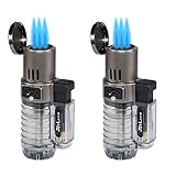 JetLine Super Torch Blue Lighter 2 Pack