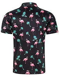 uideazone Men's Funny Polo Golf Shirt Short Sleeve