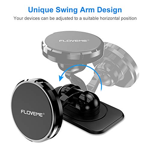 FLOVEME Phone Car Mount 360° Rotate Cell Phone Holder
