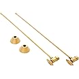 Signature Hardware 477102 Bathroom Supply Kit with 5/8" OD X 3/8" OD Angle Stop
