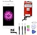 Compatible with iPhone 7 Plus Screen Replacement (5.5 inch White), LCD Digitizer 3D Touch Screen Assembly Set with Touch Function, Repair Tools and Professional Replacement Manual Included