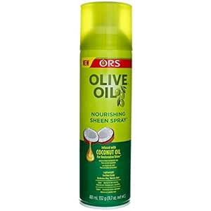 Amazon Com Ors Olive Oil Sheen Nourishing Spray With Coconut Oil 11 7 Ounce 346ml 2 Pack Beauty