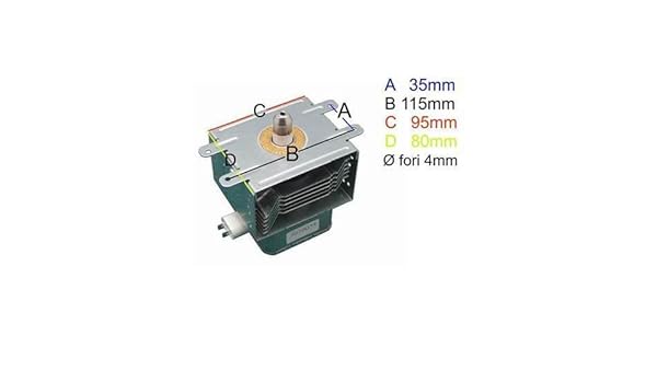 Magnetron para horno a microondas DeLonghi Samsung om75p Whirlpool ...