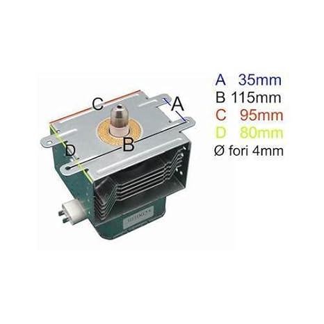 Magnetron para horno a microondas DeLonghi Samsung om75p Whirlpool ...