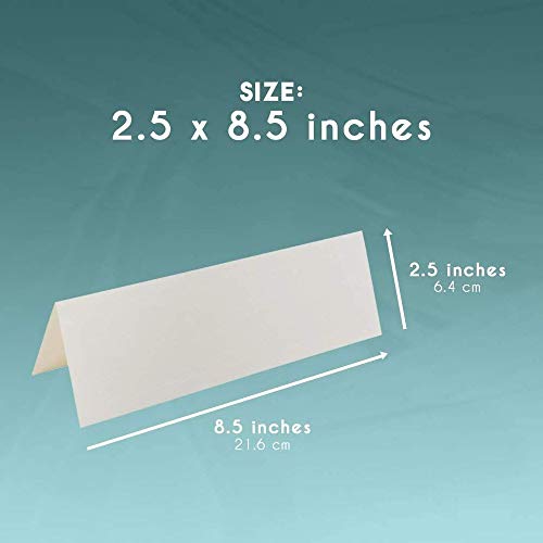 Sustainable Greetings Tent Table Place Cards (120 Count) Printer