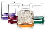Libbey 4-pc. Impressions Colors Rocks Glass Set