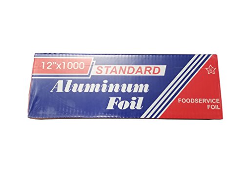12" x 1000' Standard Aluminum Foil