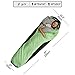 FARLAND adult Sleeping Bag lightweight Portable Waterproof Mummy envelope Bag Perfect for 0 degree Traveling, Camping, Hiking,Outdoor Activities (Green & Black / Right Zip, Mummy)