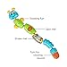 Fisher-Price Brilliant Basics Snap-Lock Caterpillar