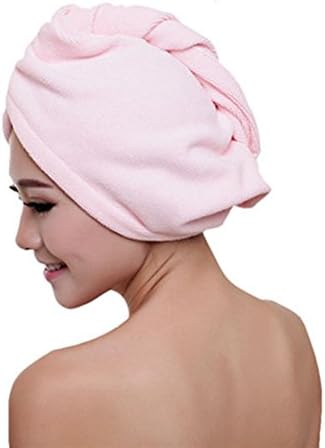 AnchorX New Fashion Microfiber Towel Hair-Drying Shower Caps