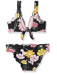 Hobie - Bañador para niña con parte superior de hipster