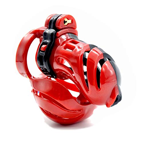 Bondage Masters Chastity Cage Full Balls Enclosure in 3D Design Resin Material Male Chastity Device