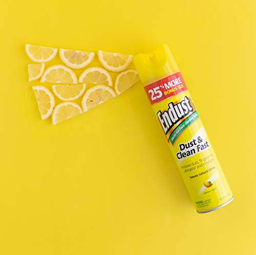 image for Endust Multi-Surface Dusting and Cleaning Spray, Lemon Zest, 2 Count