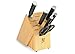 Shun Classic 7 Piece Block Set & Bamboo Block