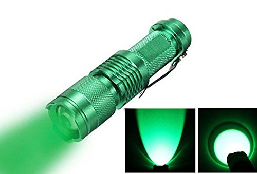 WAYLLSHINE® Zoomable Scalable CREE LED 3 Mode 200 Lumen 150 Yard Long Range Green Light Flashlight Green Hunting Light Tactical Flashlight Green Light Torch For Fishing Hunting & Detector WAYLLSHINE® Zoomable Scalable CREE LED 3 Mode 200 Lumen 150 Yard Long Range Green Light Flashlight Green Hunting Light Tactical Flashlight Green Light Torch For Fishing Hunting & Detector