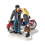 Department 56 Snow Village Harley Road Trip Accessory Figurine, 3.35 inch