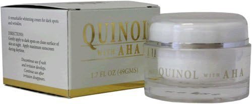 Quinol Anti Aging Moisturizer Cream with AHA (1.7 oz) by La Solle