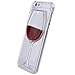 Neatday Iphone 6 Plus Case,Cute Red Wine Glass 3d Creative Design Hard Shell Liquid Flowing Dual Layer Hybrid Bumper Double Protection Clear Hard Back Case Cover For Iphone 6S Plus