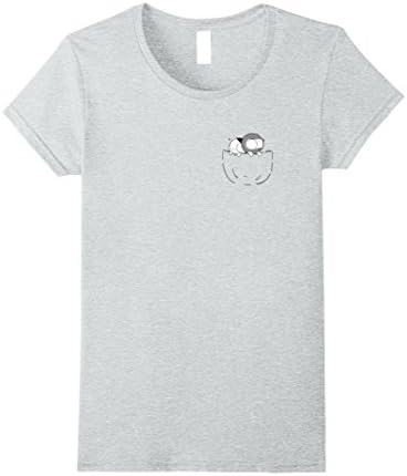 Womens Men's Women's Kid's Catana and John Pocket Funny T-shirt Medium Heather Grey