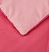 Amazon Basics Reversible Lightweight Microfiber Comforter Blanket, Twin/Twin XL, Pink/Blush