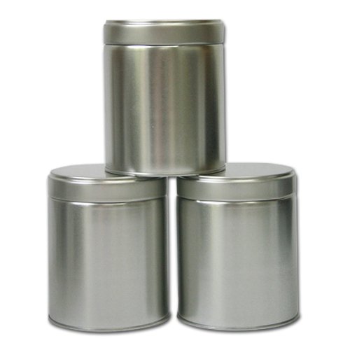 Wide twist top tea tin (2 cup / 16oz) - set of 3