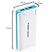 50000mah External Power Bank Backup Dual USB Battery Charger For Cell Phone Blue