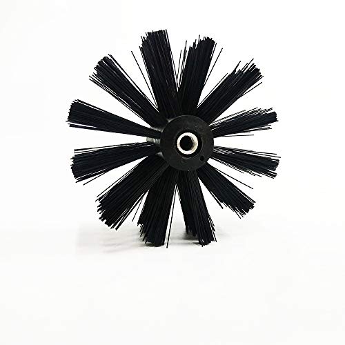 Dryer Vent Cleaning Kit 24 Feet Drier Duct Lint Brush Cleaner Tools Rotary System Working with or without Drill