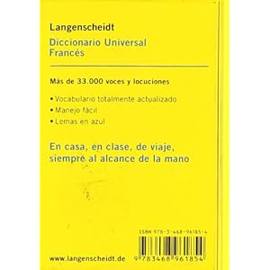 DIC LANG UNIVERSAL FRA/ES
