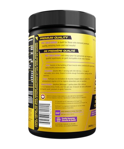 PVL EAA Complete+, L-Arginine, Keto Friendly, Gold Medal Grape, 369 g | 10 EAAs, 8 g amino acids, 5 g BCAAs and 0 g sugar per serving