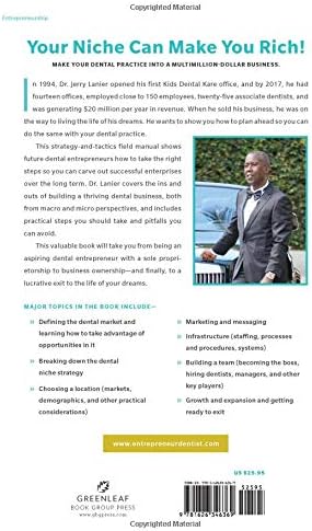 The Entrepreneur Dentist How To Exit Your Dental Business Rich Lanier Dds Exec Mba Dr Jerry Amazon Sg Books