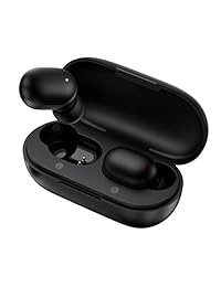 True Wireless Earbuds Bluetooth 5.0 Headset with 18H Playtime and Zero Pressure Wearing, One-Step Pairing with Touch-Control Operation, DSP Noise-Canceling Headphones with Built-in Microphones