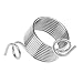 Jili Online 1 Piece Metal Yarn Guide Knitting Thimble for Knitting Crafts Accessories Tool