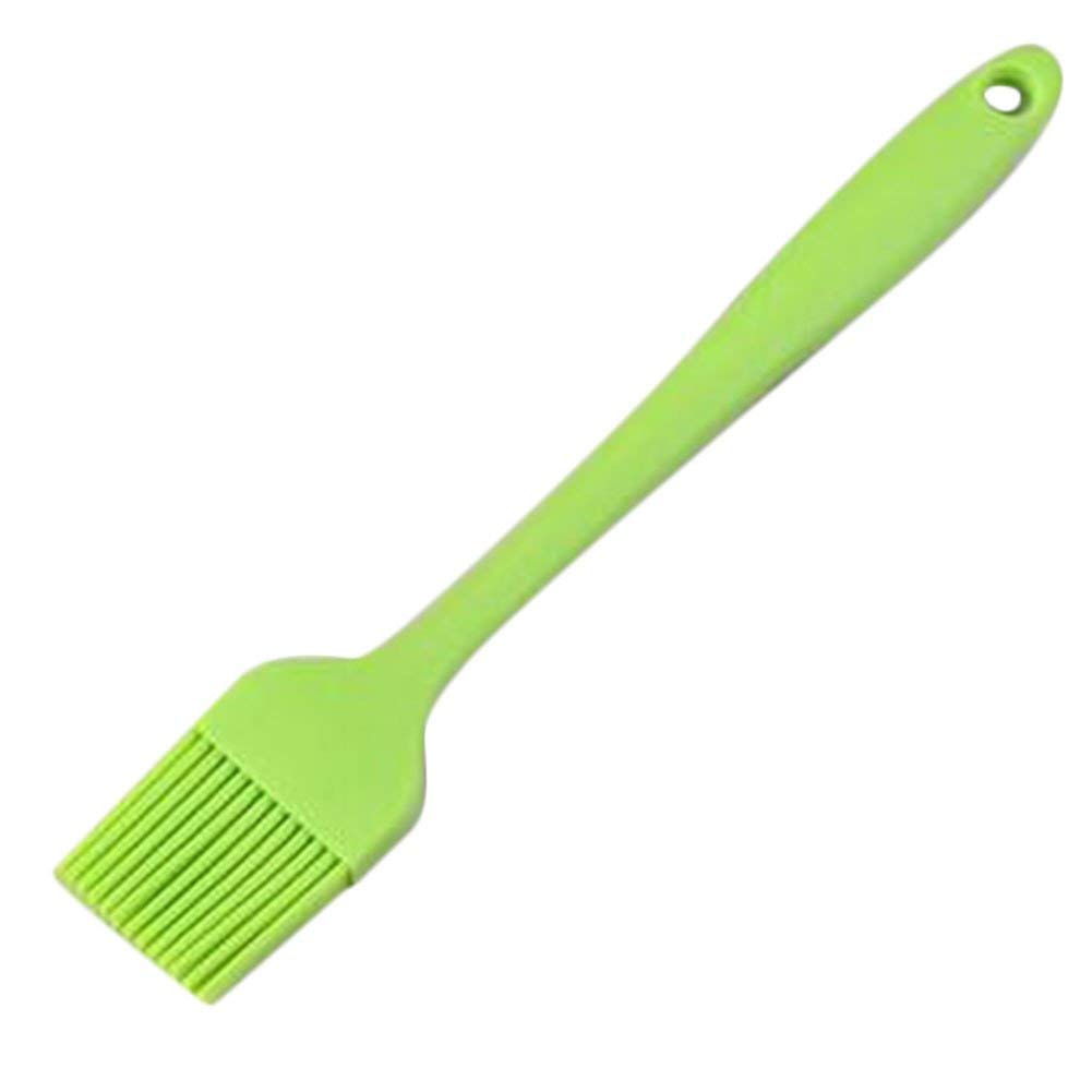 KAEHA SUN-037-03 Silicone Brush 26 cm for Baking Barbecue Pastry Kitchen Picnic Food Accessories Silica Gel Green