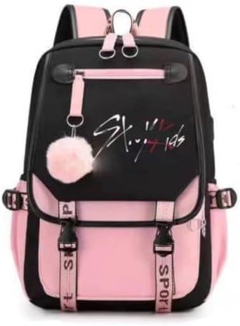 Amazon.com: CUSALBOY Kpop Backpack Lisa Rose JISOO Jennie Shouler