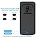 Galaxy S9 Battery Case, Vproof 4700mAh Portable Charger Case Extended Charging Case Rechargeable Protective Backup Power Case for Samsung Galaxy S9 (2018) (Black)
