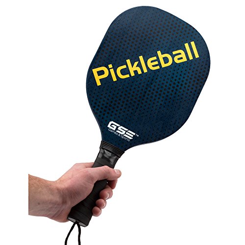 GSE Games & Sports Wooden Pickleball Paddle Set (4 Paddles + 6 Balls) - Thumbnail 2