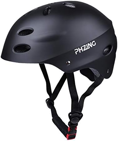 PHZING Skateboard Helmet with adjustable headband for skateboard/skate/inline skating suitable for Kids/Youth/Adult/Men/Wom