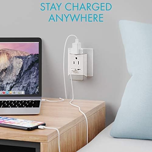 Safe Dual USB & USBC India Maldives Power Plug Adapter Travel QC 3.0
